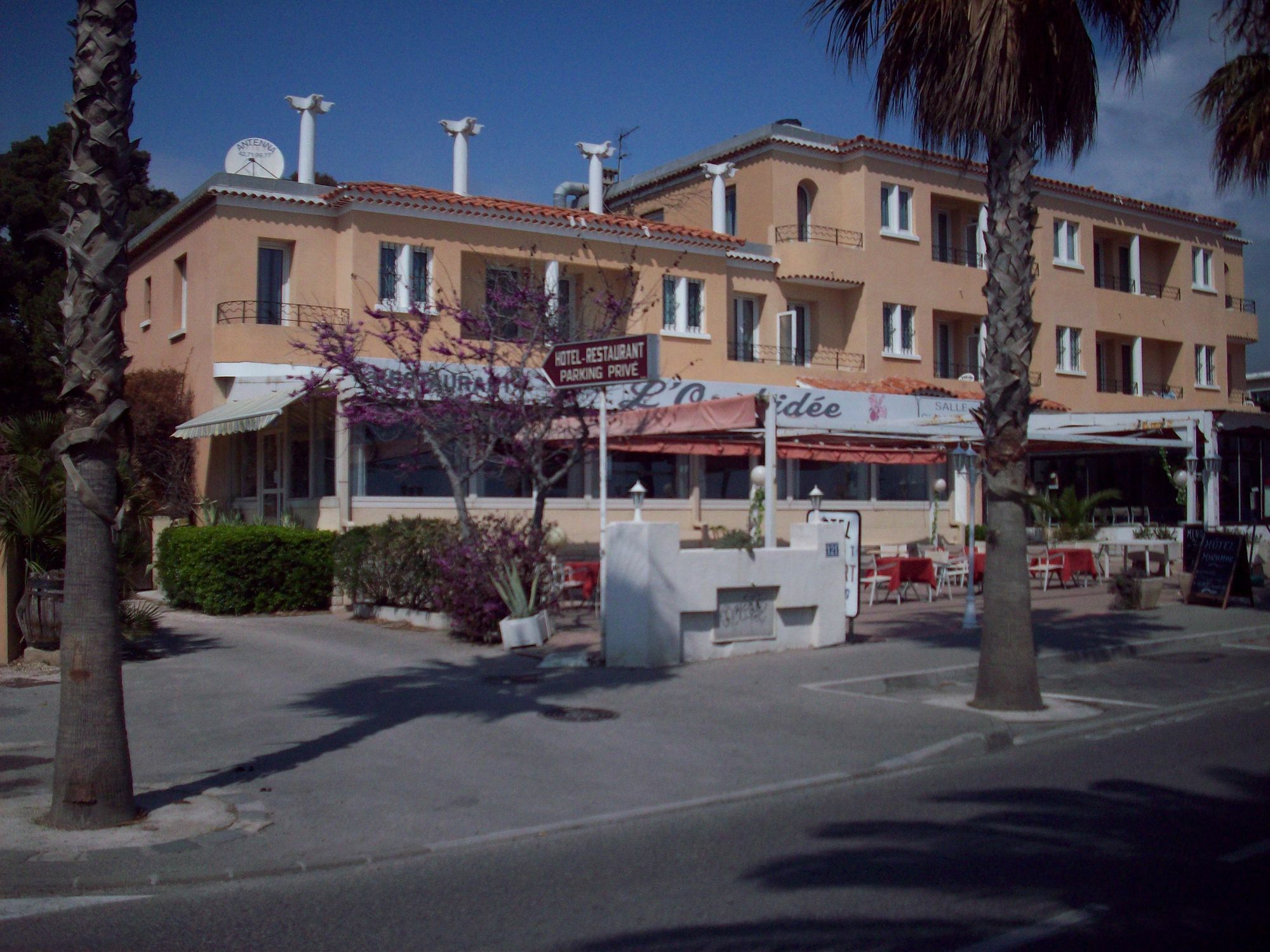 Hotel Restaurant Miramar L'Orchidee La Ciotat Eksteriør billede